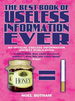 cover image of The Best Book of Useless Information Ever
